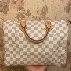 Louis Vuitton speedy 30 Azur Damier bag